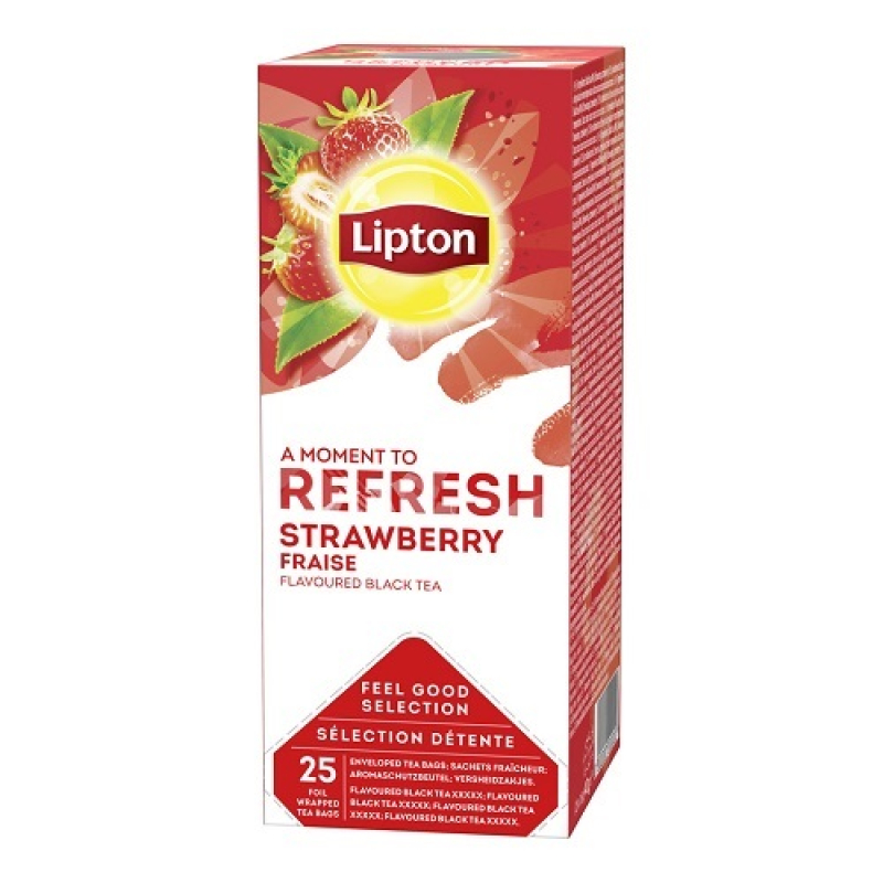 Lipton FGS Aardbei (6 x 25 zk.)  7149